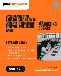 Jasa Pembuatan Landing Page Iklan di Jakarta: Tingkatkan Konversi Penjualan Anda
