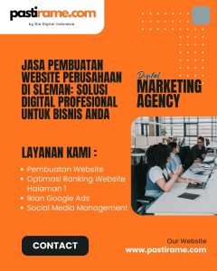 Jasa Pembuatan Website Perusahaan di Sleman: Solusi Digital Profesional untuk Bisnis Anda