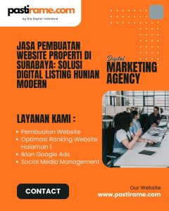 Jasa Pembuatan Website Properti di Surabaya: Solusi Digital Listing Hunian Modern