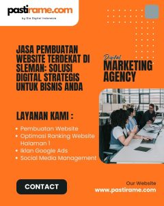 Jasa Pembuatan Website Terdekat di Sleman: Solusi Digital Strategis untuk Bisnis Anda