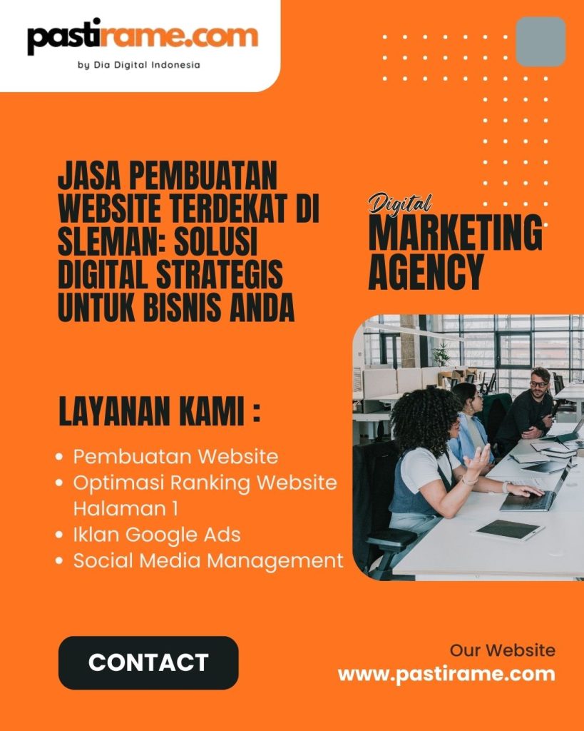 Jasa Pembuatan Website Terdekat di Sleman: Solusi Digital Strategis untuk Bisnis Anda