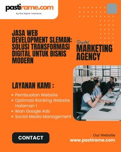 Jasa Web Development Sleman: Solusi Transformasi Digital untuk Bisnis Modern