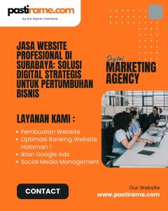 Jasa Website Profesional di Surabaya: Solusi Digital Strategis untuk Pertumbuhan Bisnis