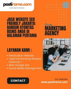 Jasa Website SEO Friendly Jakarta: Bangun Otoritas Bisnis Anda di Halaman Pertama