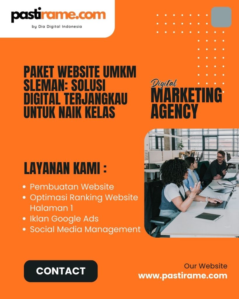 Paket Website UMKM Sleman: Solusi Digital Terjangkau untuk Naik Kelas