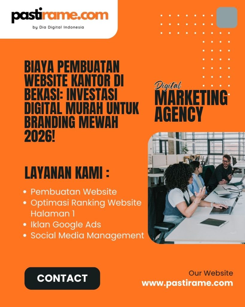 Biaya Pembuatan Website Kantor di Bekasi: Investasi Digital Murah untuk Branding Mewah 2026!