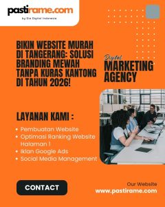 Bikin Website Murah di Tangerang: Solusi Branding Mewah Tanpa Kuras Kantong di Tahun 2026!