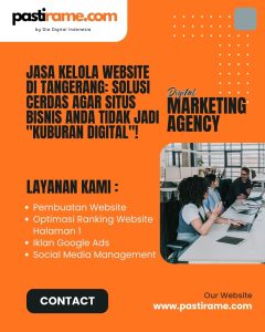 Jasa Kelola Website di Tangerang: Solusi Cerdas Agar Situs Bisnis Anda Tidak Jadi "Kuburan Digital"!