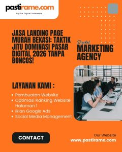 Jasa Landing Page Murah Bekasi: Taktik Jitu Dominasi Pasar Digital 2026 Tanpa Boncos!