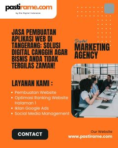 Jasa Pembuatan Aplikasi Web di Tangerang: Solusi Digital Canggih Agar Bisnis Anda Tidak Tergilas Zaman!
