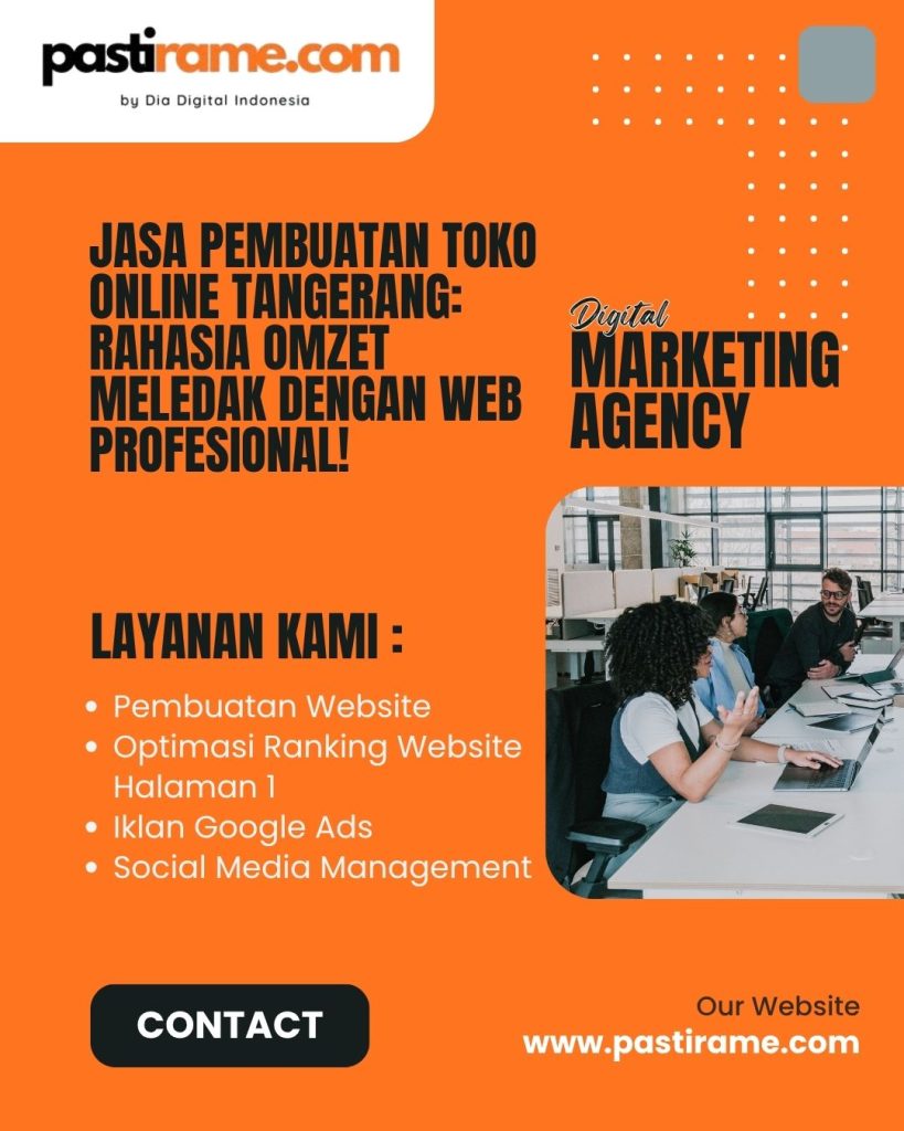 Jasa Pembuatan Toko Online Tangerang: Rahasia Omzet Meledak dengan Web Profesional!