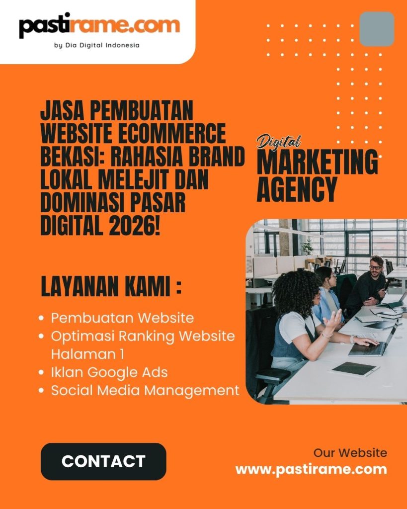 Jasa Pembuatan Website Ecommerce Bekasi: Rahasia Brand Lokal Melejit dan Dominasi Pasar Digital 2026!
