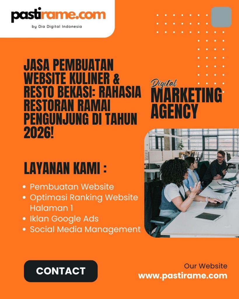 Jasa Pembuatan Website Kuliner & Resto Bekasi: Rahasia Restoran Ramai Pengunjung di Tahun 2026!