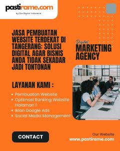 Jasa Pembuatan Website Terdekat di Tangerang: Solusi Digital Agar Bisnis Anda Tidak Sekadar Jadi Tontonan