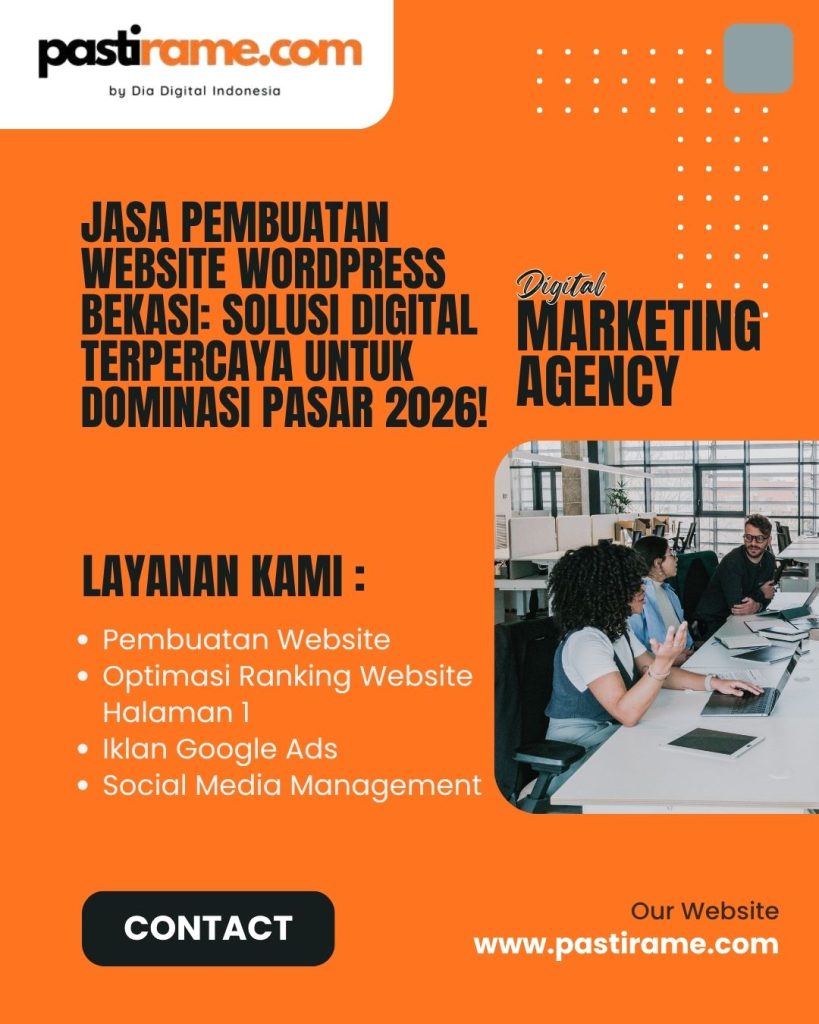 Jasa Pembuatan Website WordPress Bekasi: Solusi Digital Terpercaya untuk Dominasi Pasar 2026!