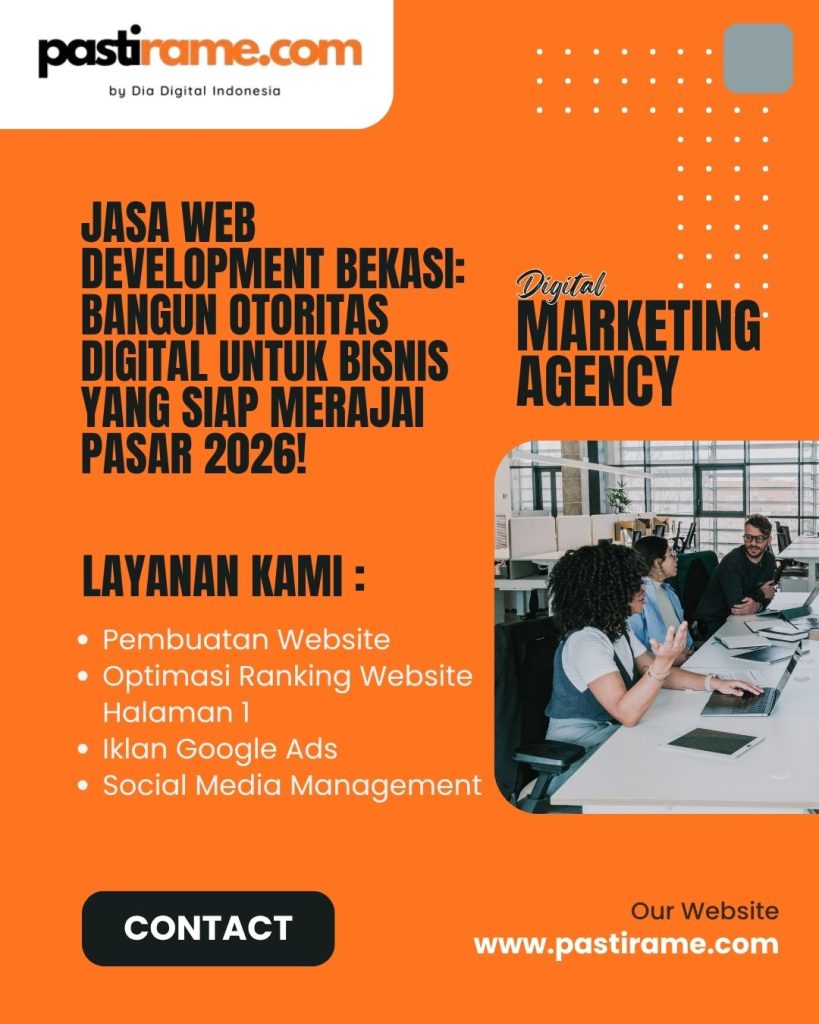 Jasa Web Development Bekasi: Bangun Otoritas Digital untuk Bisnis yang Siap Merajai Pasar 2026!