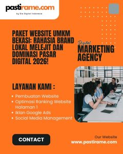 Paket Website UMKM Bekasi: Rahasia Brand Lokal Melejit dan Dominasi Pasar Digital 2026!