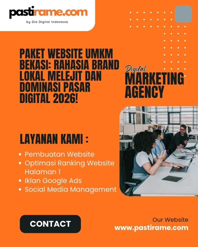 Paket Website UMKM Bekasi: Rahasia Brand Lokal Melejit dan Dominasi Pasar Digital 2026!