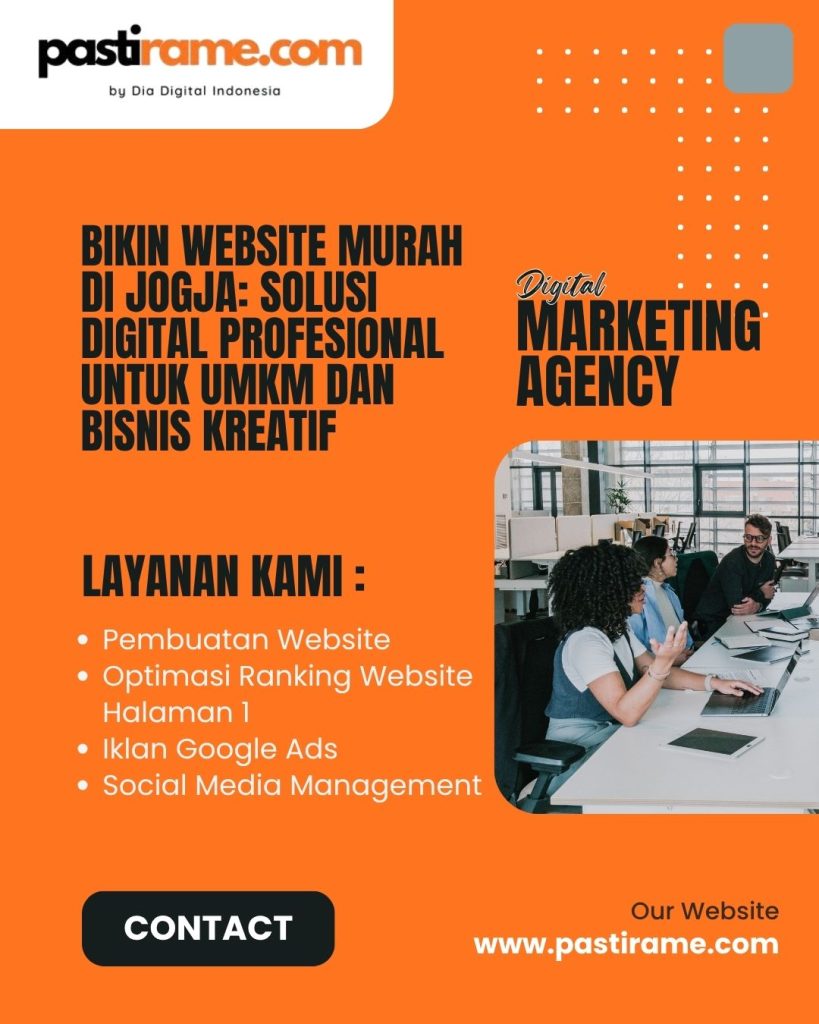 Bikin Website Murah di Jogja: Solusi Digital Profesional untuk UMKM dan Bisnis Kreatif
