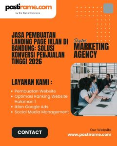 Jasa Pembuatan Landing Page Iklan di Bandung: Solusi Konversi Penjualan Tinggi 2026
