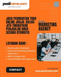 Jasa Pembuatan Toko Online Jogja: Solusi Jitu Tingkatkan Penjualan Anda Secara Otomatis