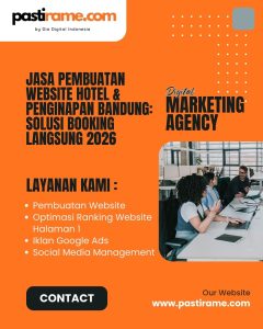 Jasa Pembuatan Website Hotel & Penginapan Bandung: Solusi Booking Langsung 2026
