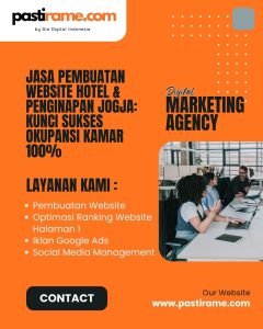 Jasa Pembuatan Website Hotel & Penginapan Jogja: Kunci Sukses Okupansi Kamar 100%