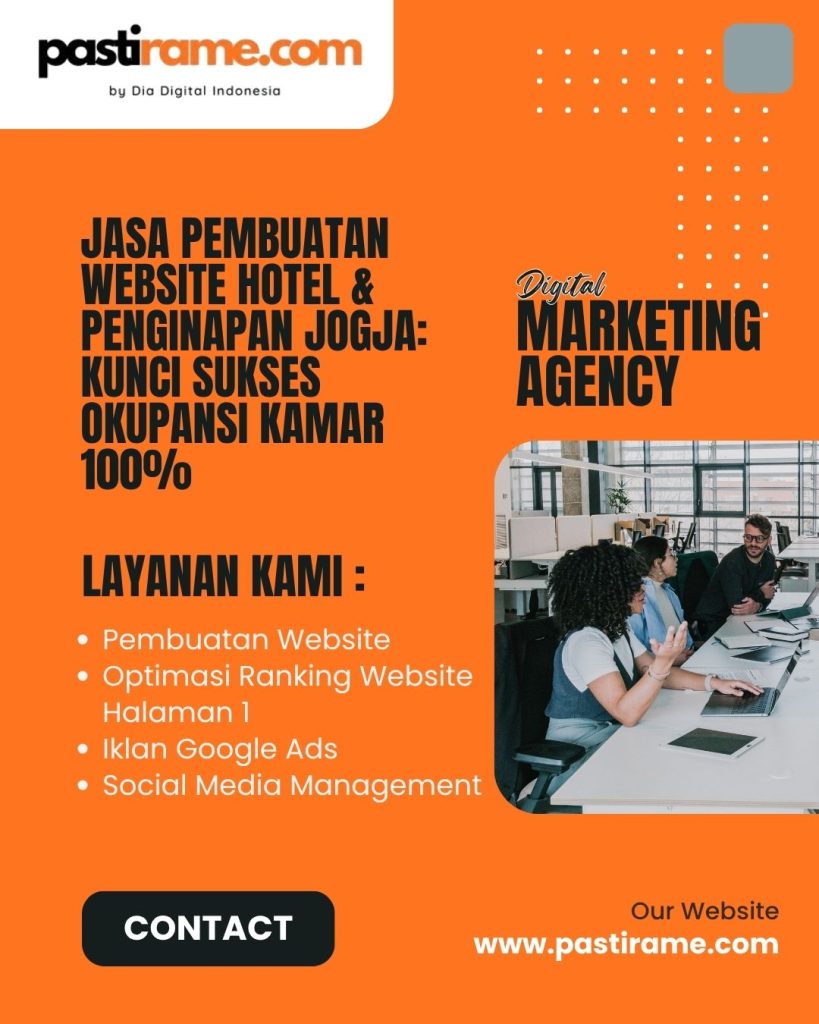 Jasa Pembuatan Website Hotel & Penginapan Jogja: Kunci Sukses Okupansi Kamar 100%