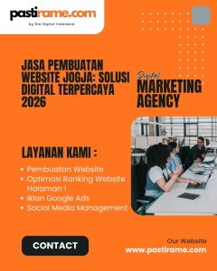 Jasa Pembuatan Website Jogja: Solusi Digital Terpercaya 2026
