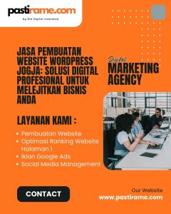 Jasa Pembuatan Website WordPress Jogja: Solusi Digital Profesional untuk Melejitkan Bisnis Anda