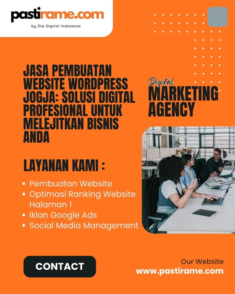Jasa Pembuatan Website WordPress Jogja: Solusi Digital Profesional untuk Melejitkan Bisnis Anda