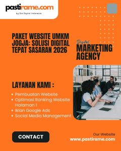 Paket Website UMKM Jogja: Solusi Digital Tepat Sasaran 2026
