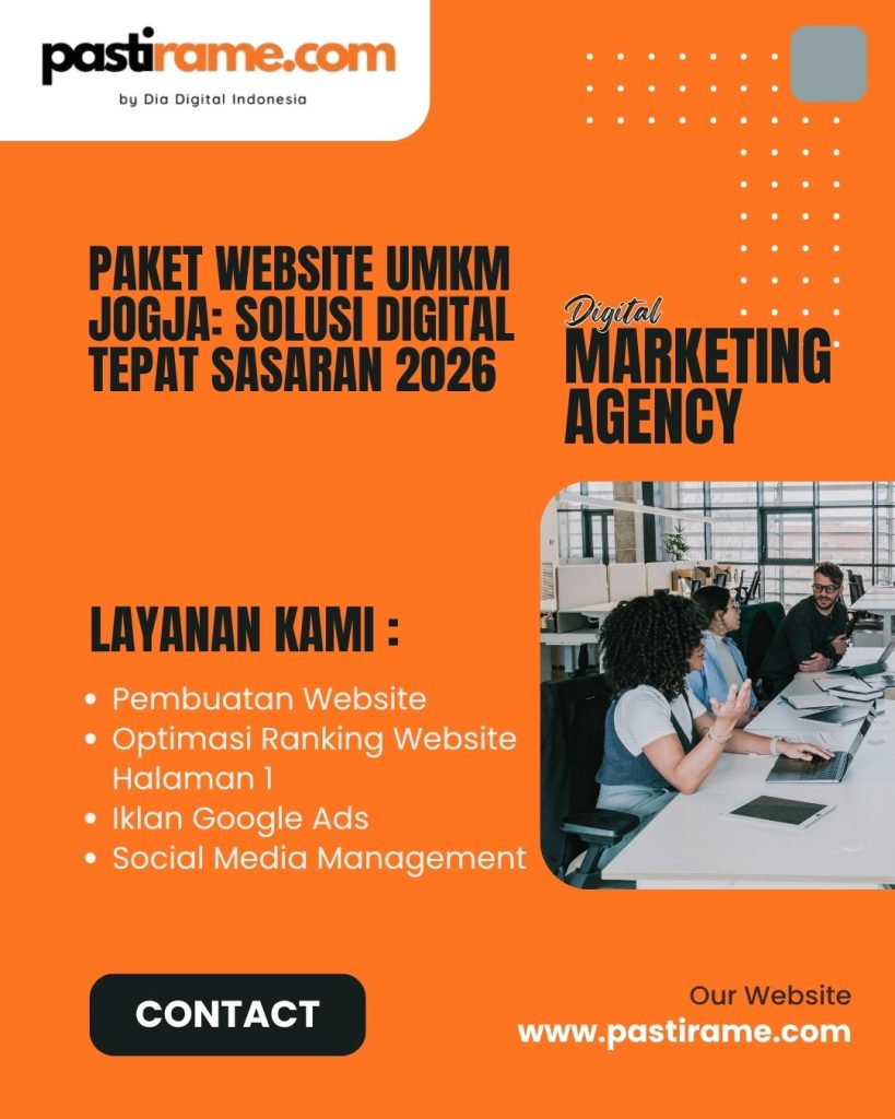 Paket Website UMKM Jogja: Solusi Digital Tepat Sasaran 2026